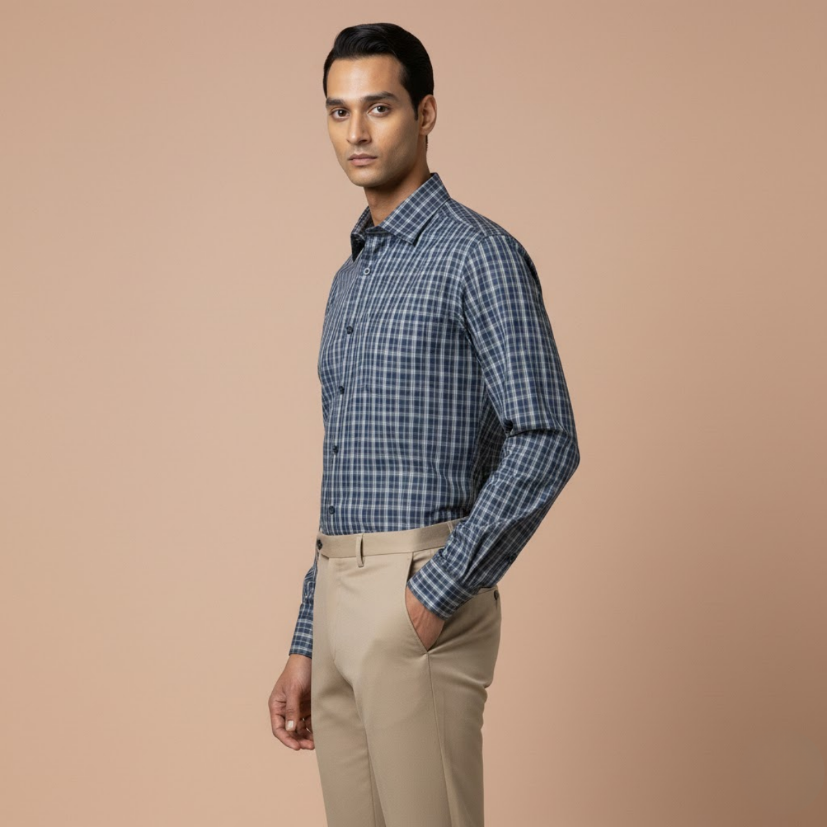 Men's Check Shirt (MSS-5)