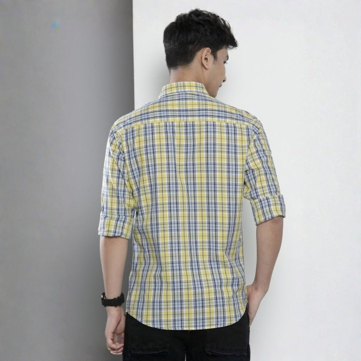 Premium Cotton Checked Shirt – Casual & Office Wear|CS-05