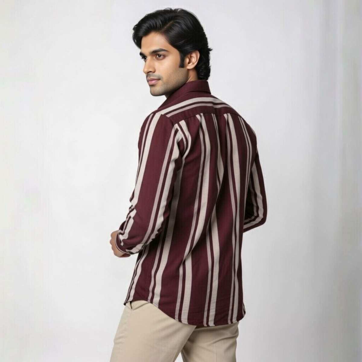 Men's Striped Shirt (MSS-11)